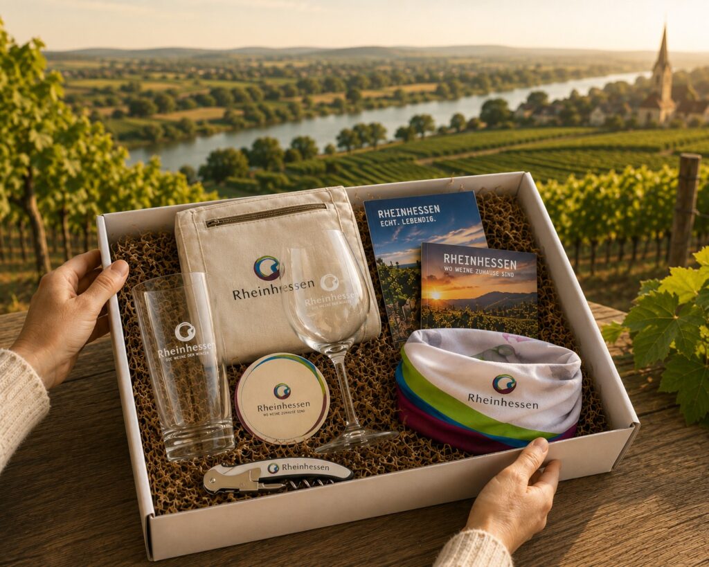 Welcome Box geöffnet Welcome Box geöffnet, Symbolbild, KI generiert