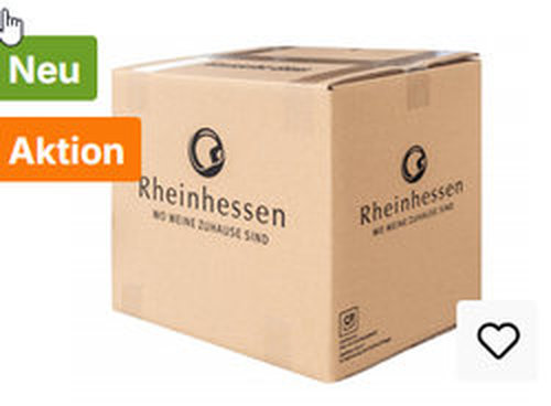 Neue Versandkartonagen mit Rheinhessen-Logo
