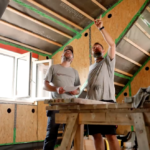HWK: Fachkräfte Workshops Lignum-hoch-3, Baustelle Nieder-Olm