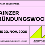 Mainzer Gründungswoche 2026 Mainzer Gründungswoche 2026